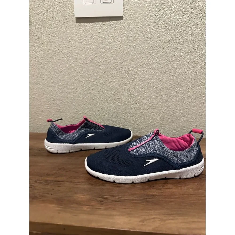 SPEEDO Junior Girls' Aqua Skimmer Water Shoes Size S (13/1)